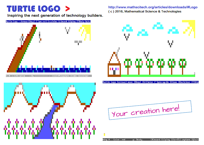 Turtle Logo - Inspiring the next generation of technology builders.