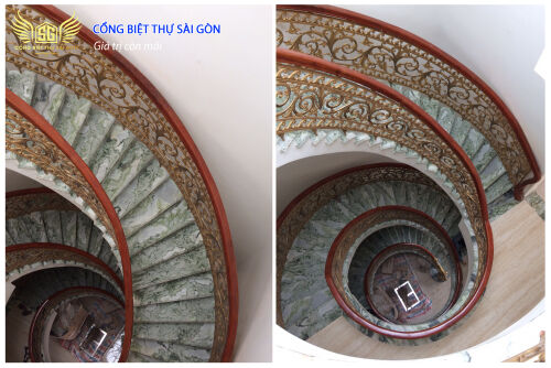 Cầu thang biệt thự 04