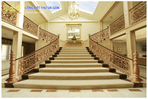 Cầu thang biệt thự 05