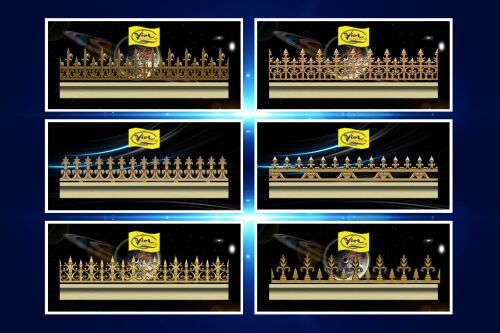 Chông rào biệt thự sài gòn CR07 -CR12