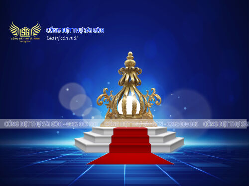 Đèn đầu trụ nhôm đúc mẫu phổ thông