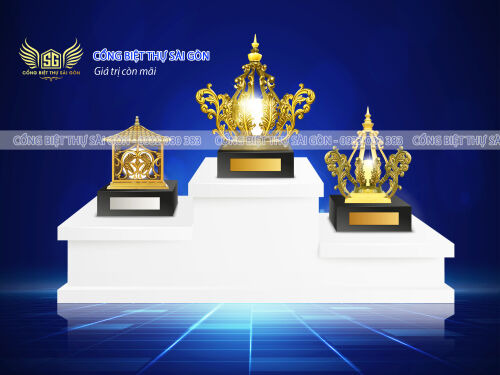 Đèn đầu trụ tròn và đèn vuông