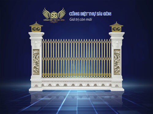 Hàng rào biệt thự sài gòn 02