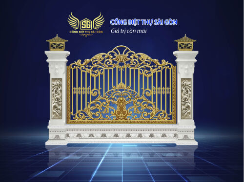 Hàng rào biệt thự sài gòn 06