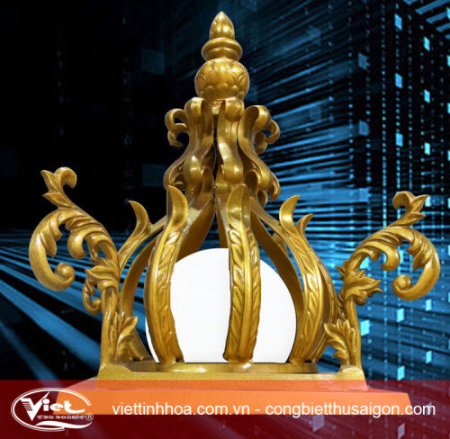 Hộp đèn nhôm đúc