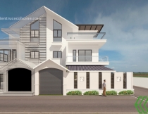Thiết kế biệt thự nhà anh Tiến